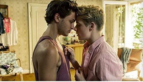Louis Hofmann with his co-star Jannik Schumann in the film ‘Center of My Mind.’, Gay Role